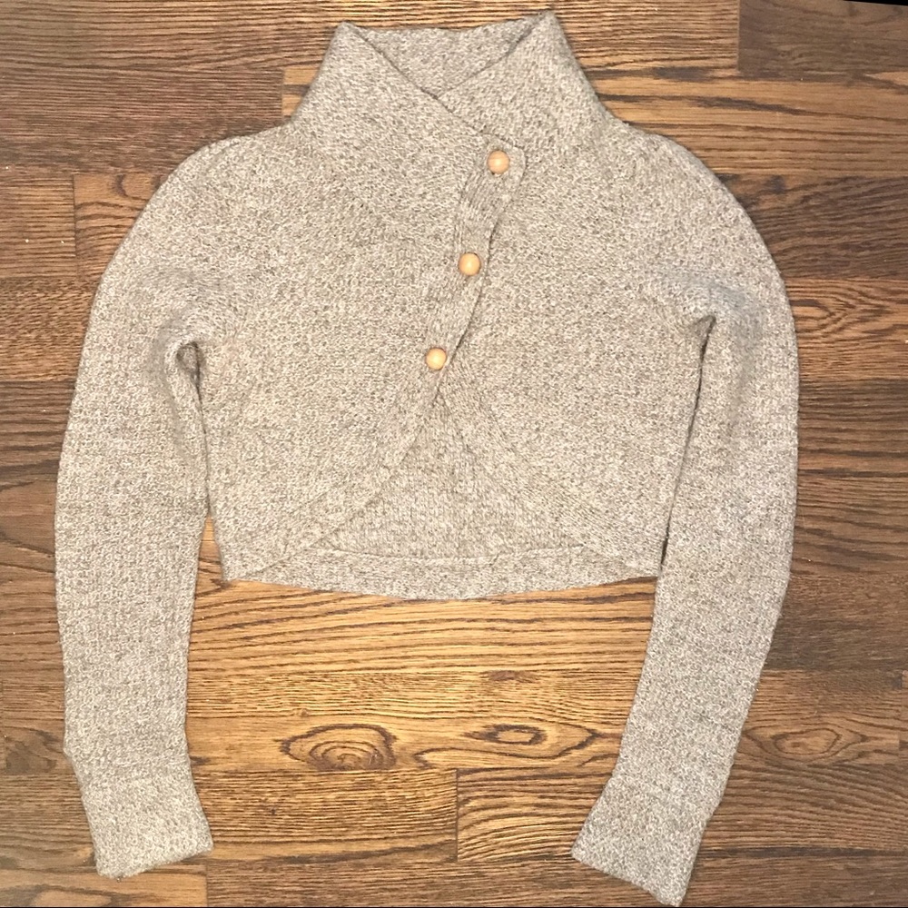 Anthropologie Charlie & Robin Cropped Cardigan